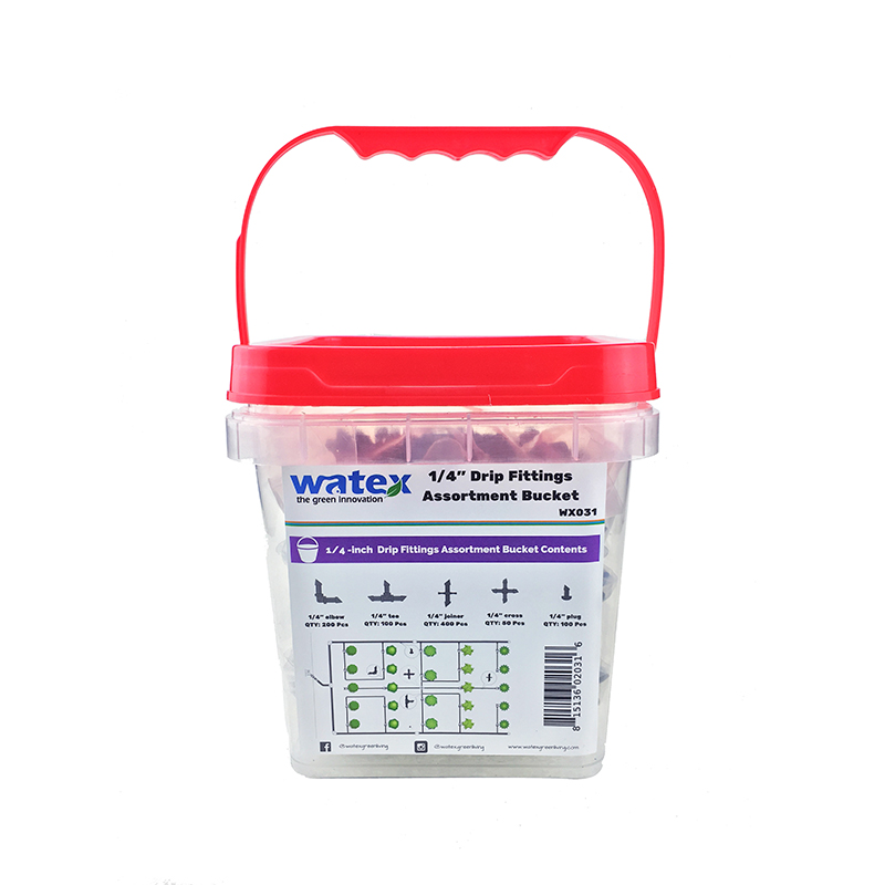 1/4'(4mm) Droppbeslag Sortimentpaket (2L hink) WX031