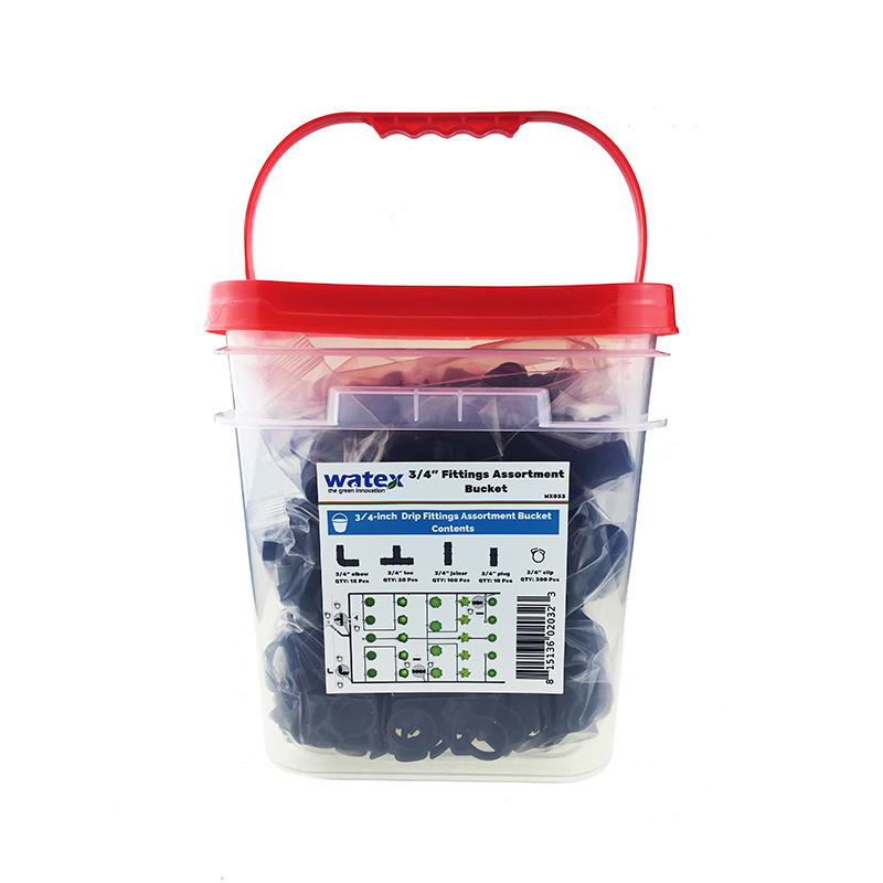 3/4' (19 mm) Beslag Sortiment Pack (10L hink) WX033