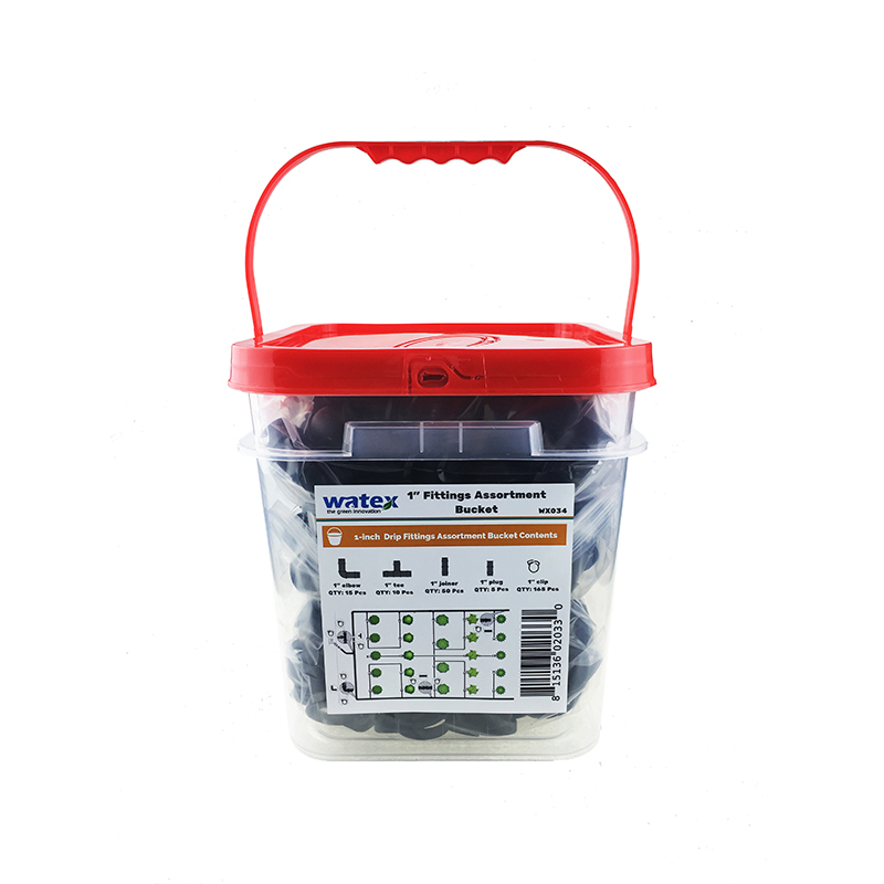 1' (25 mm) Beslag Sortiment Pack (10L hink) WX034